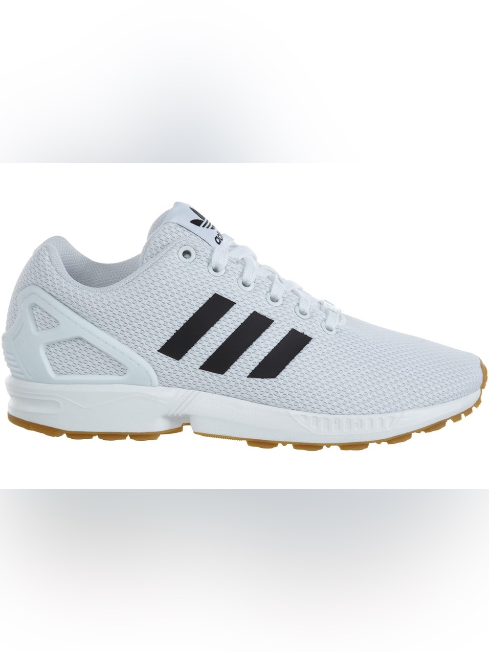 adidas | ZX Flux Torsion | White Black Gold | Big Kids Size 7 | Previously Loved